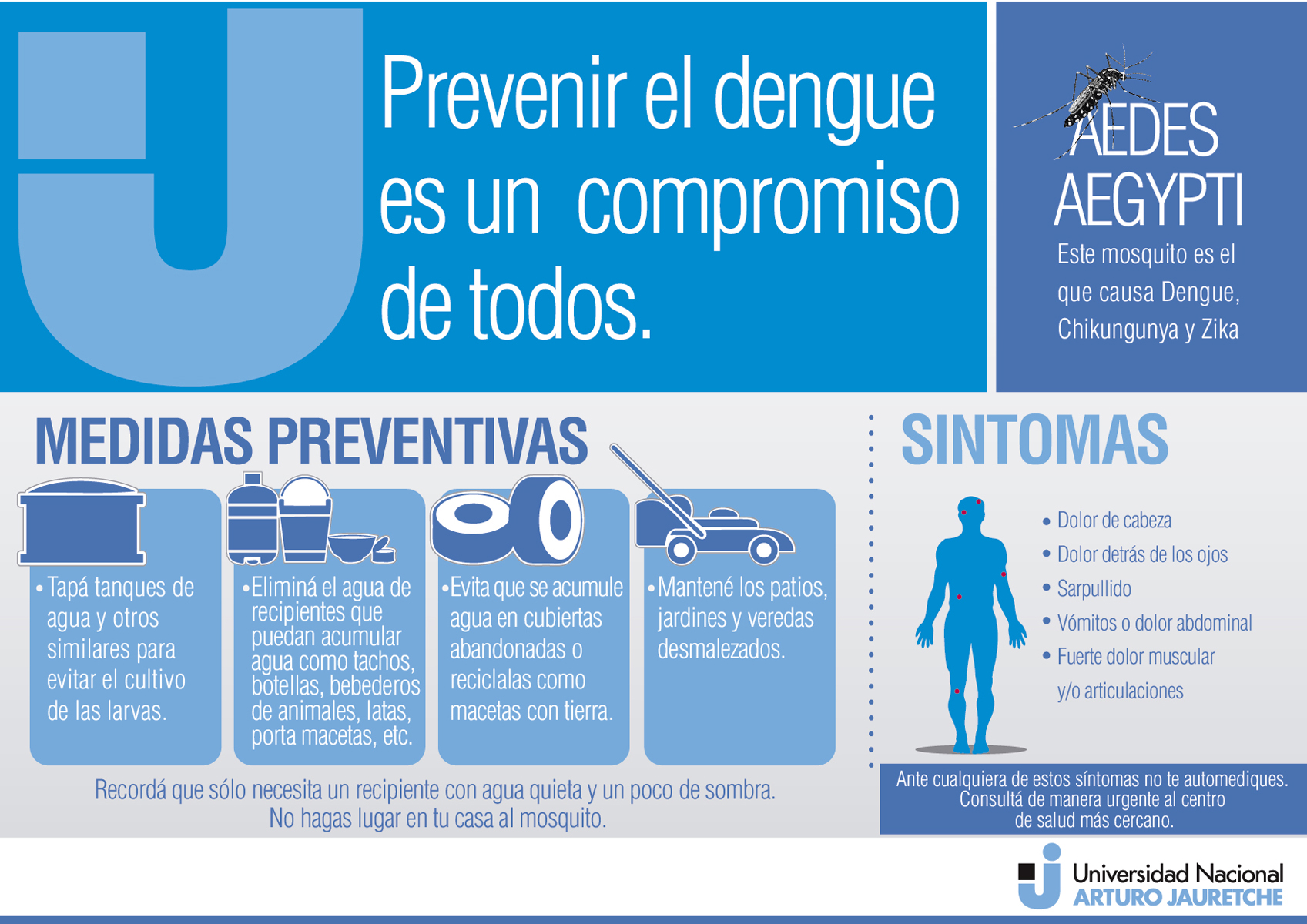 Prevenirel dengue es un compromiso de todos