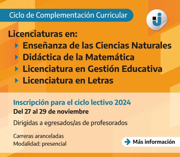 Licenciatura en Letras (Ciclo de Complementación Curricular) – Universidad  Nacional Arturo Jauretche