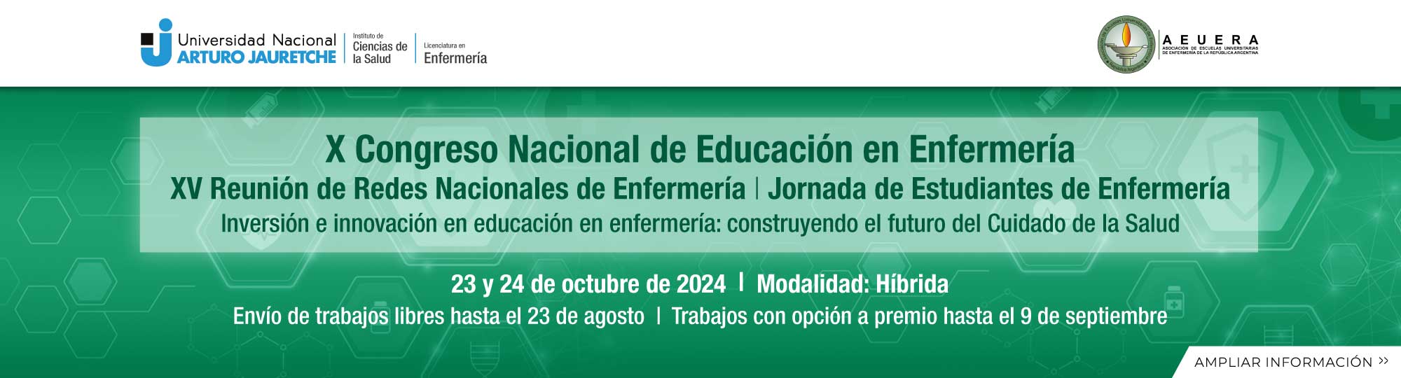 X Congreso Nacional de Educación en Enfermería