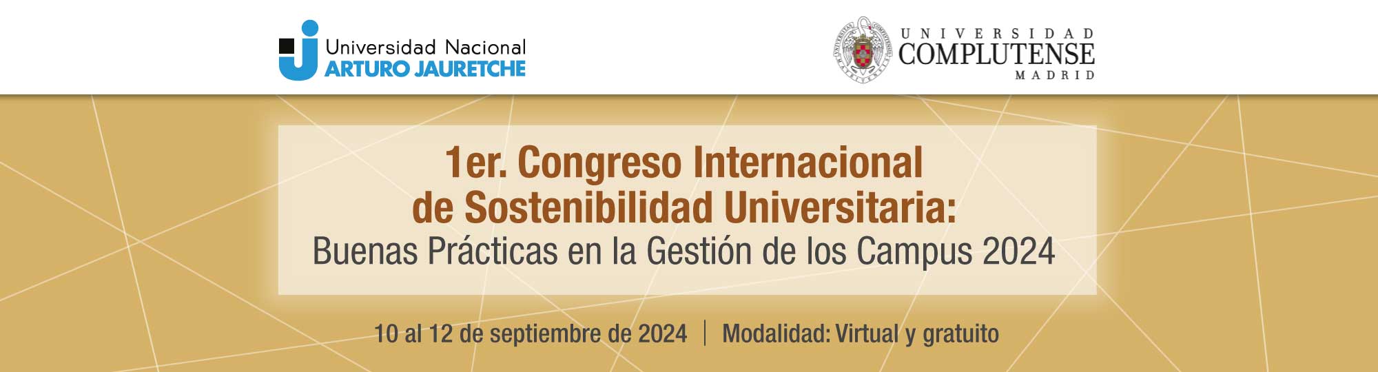 1er Congreso Internacional de Sostenibilidad Universitaria | 10 al 12 de septiembre | Virtual y gratuito