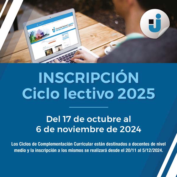 INSCRIPCIÓN CICLO LECTIVO 2025 | Del 17 de octubre al 6 de noviembre de 2024