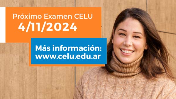 Examen CELU 4 De Noviembre De 2024