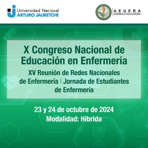 X Congreso Nacional de Educación en Enfermería