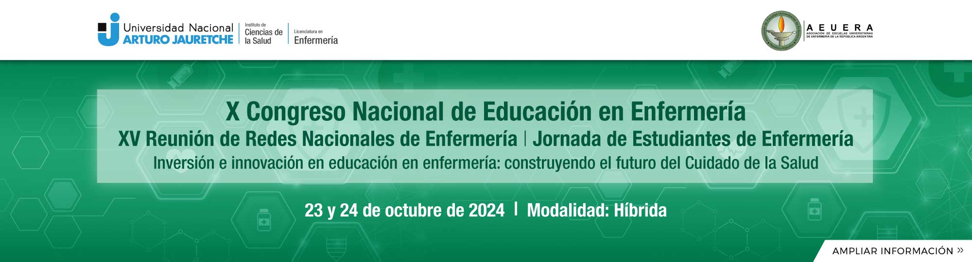 X Congreso Nacional de Educación en Enfermería