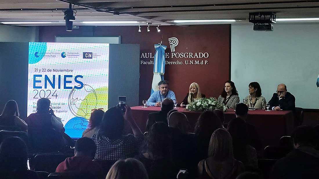 La UNAJ presente en el Segundo Encuentro Nacional de Internacionalización de la Educación Superior