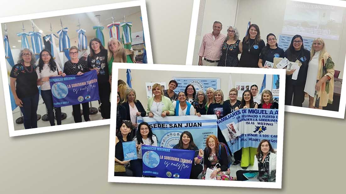 La UNAJ en el Primer Encuentro Federal de Mujeres de Malvinas