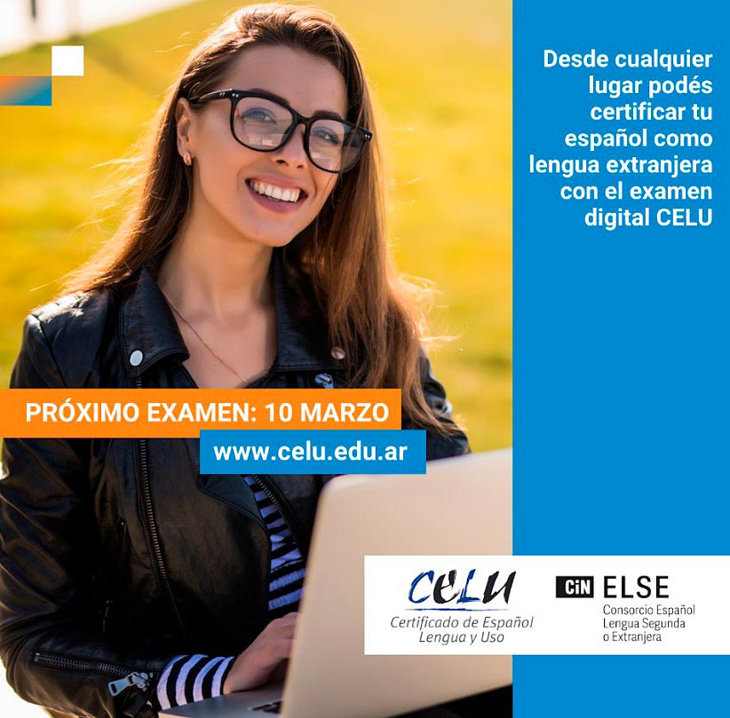 Próximo examen CELU Marzo 2025